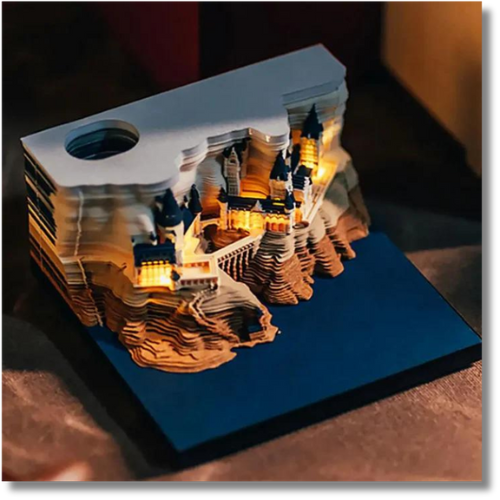 3D Calendar Castle