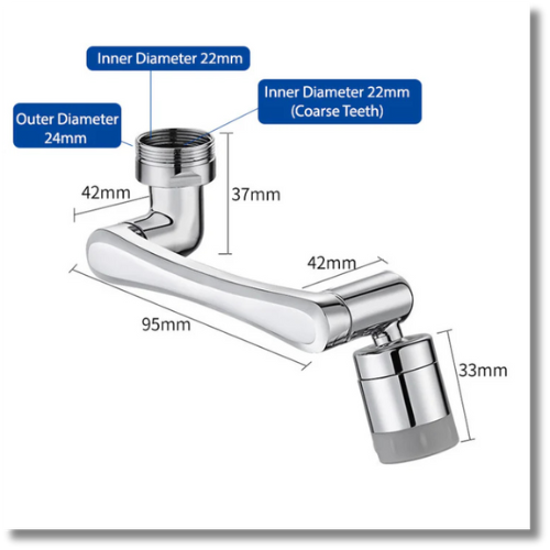 Rotating Faucet Tap Extender⁠