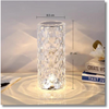 Rose Crystal Table Lamp