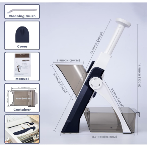 Vertical Fruit & Vegetable Slicer