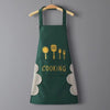 Kitchen Apron With Pockets For Wiping Hands